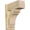 Ekena Millwork Merced Block Rough Sawn Outlooker, Douglas Fir, 8"W x 18"D x 22"H OUT08X18X22MRC05RDF - alternate 1